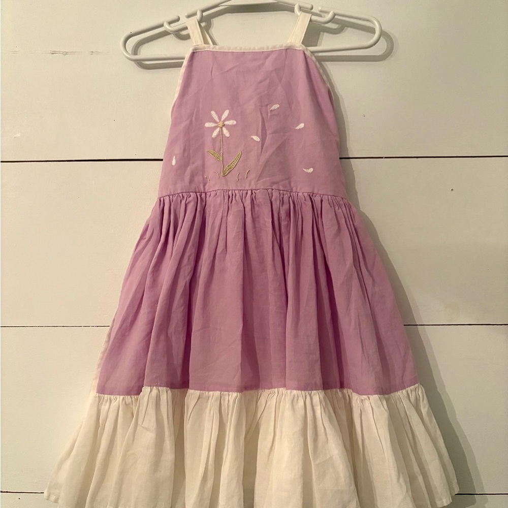 Well Dressed wolf lavender daisy dress